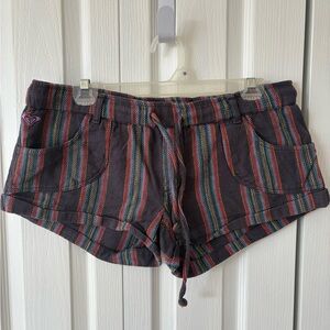 Roxy Knit Striped Shorts